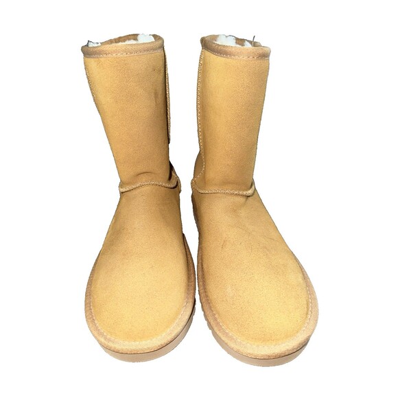 Koolaburra By UGG Shoes - Koolaburra By UGG Boots Womens Sz 6 Short Shearling Winter 1017090 Brown Suede